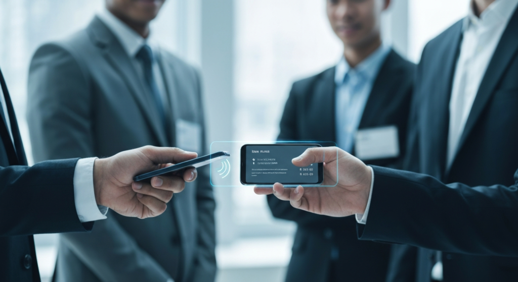 Digital Business Cards Professional networking with digital business cards for efficient contact sharing